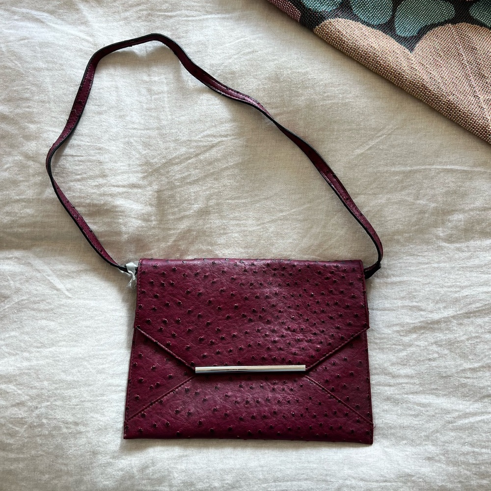 Emilie Faux Alligator Skin Purse